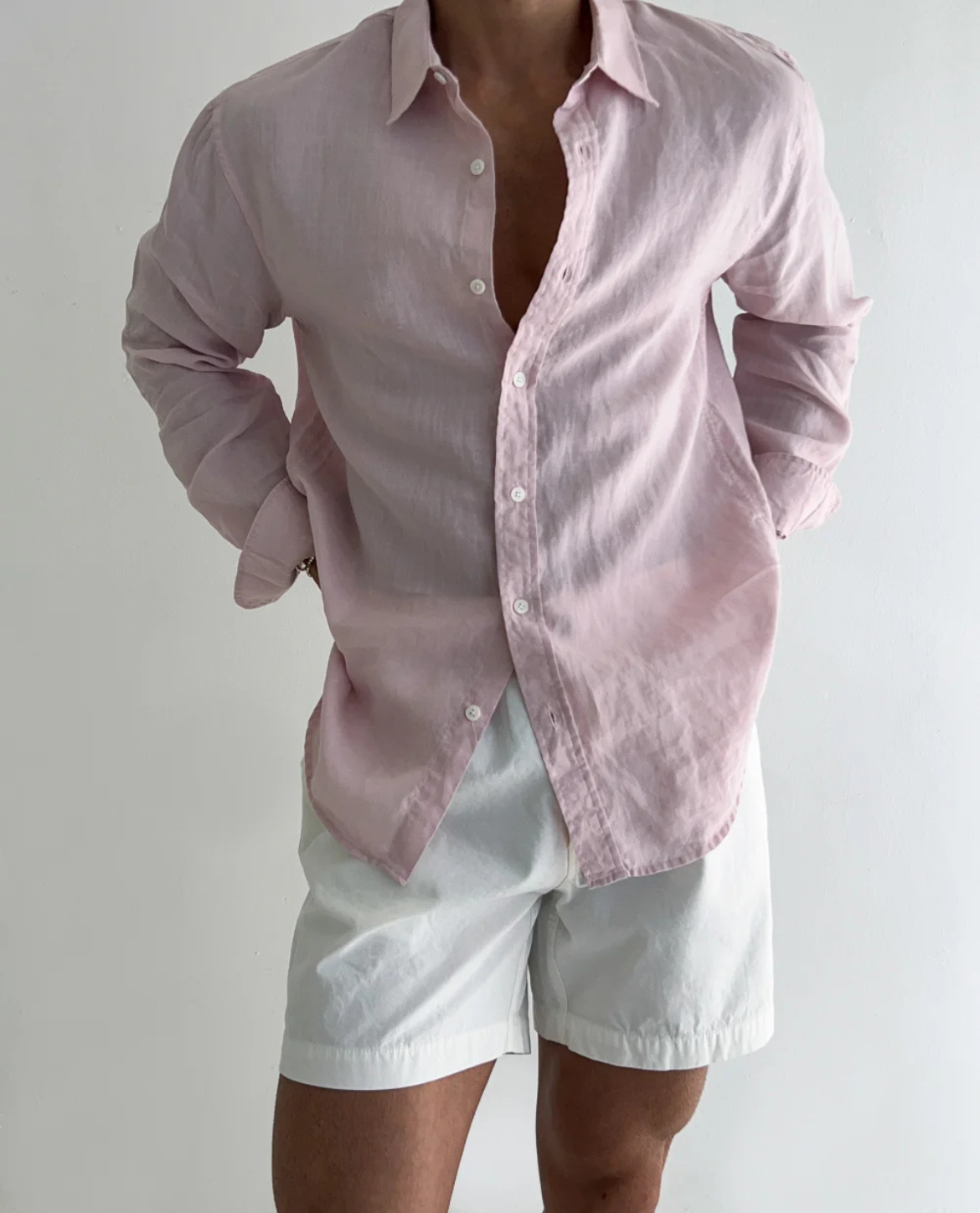 PHILIP™ | Chemise en lin Santorini pour homme