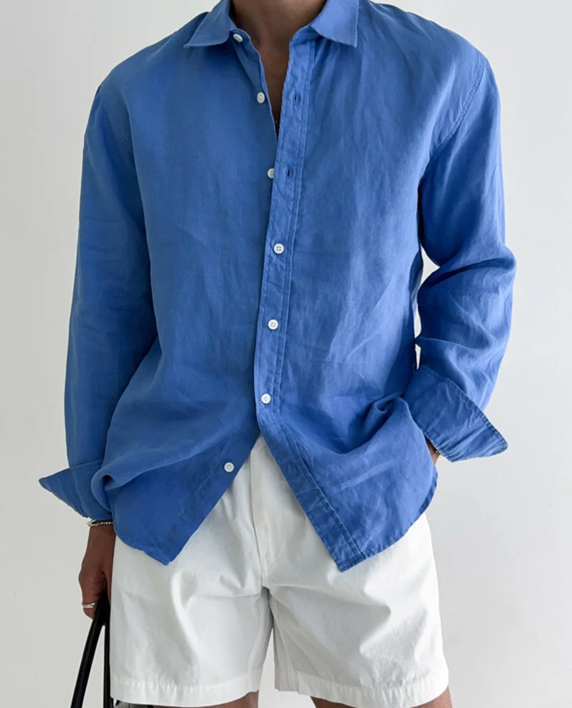 PHILIP™ | Chemise en lin Santorini pour homme