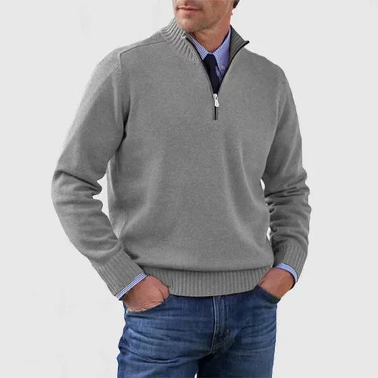 PHILIP | PULL DÉCONTRACTÉ À DEMI-FERMETURE ÉCLAIR
