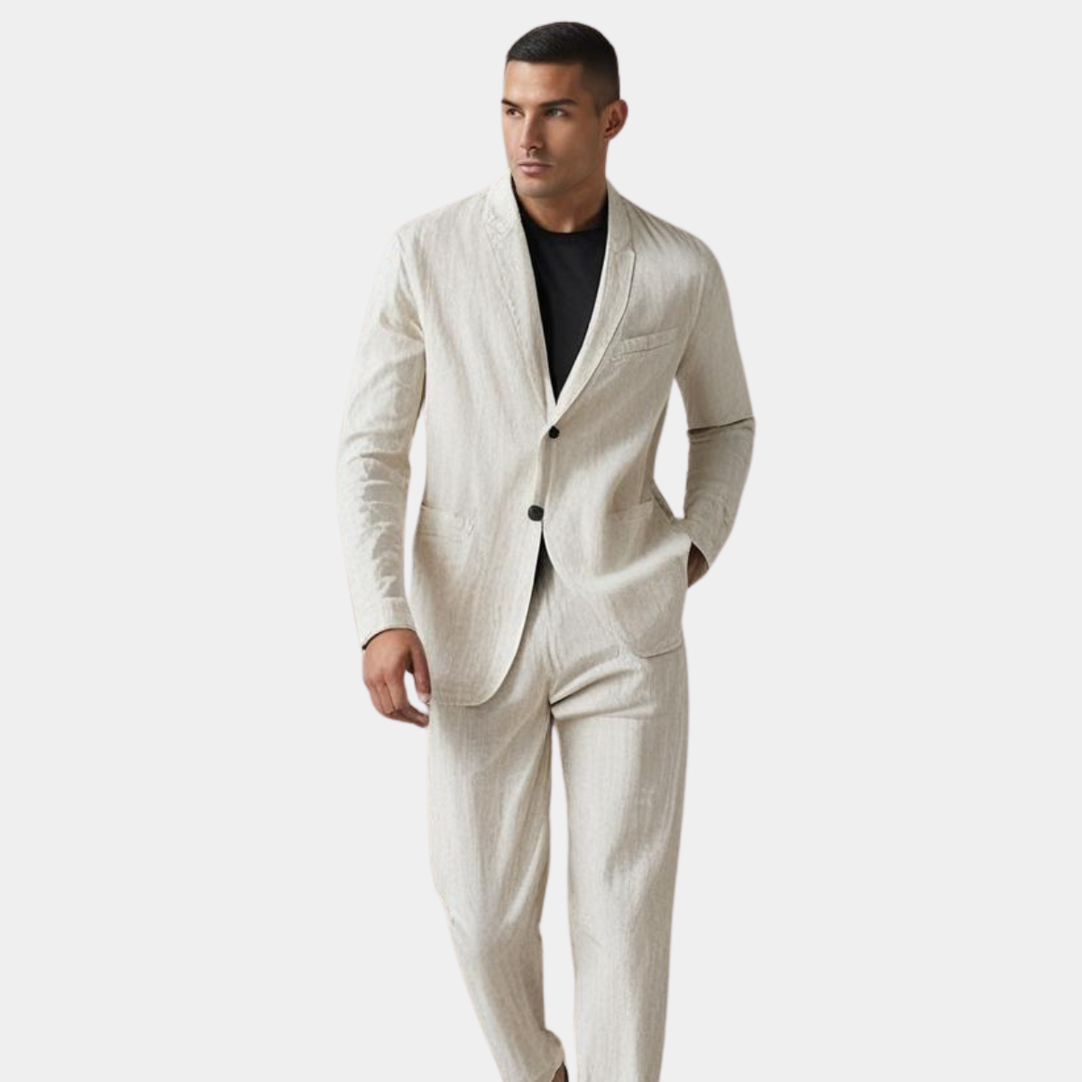PHILIP™ | Costume en lin et coton pour homme