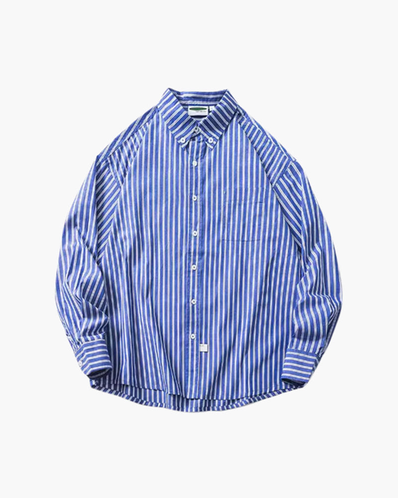 PHILIP | CHEMISE À RAYURES OVERSIZE