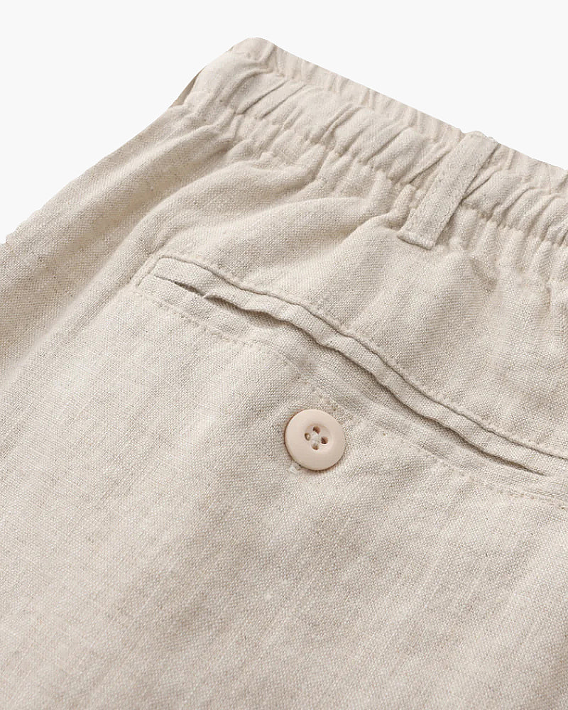 PHILIP | SHORTS EN LIN DE HAUTE QUALITÉ