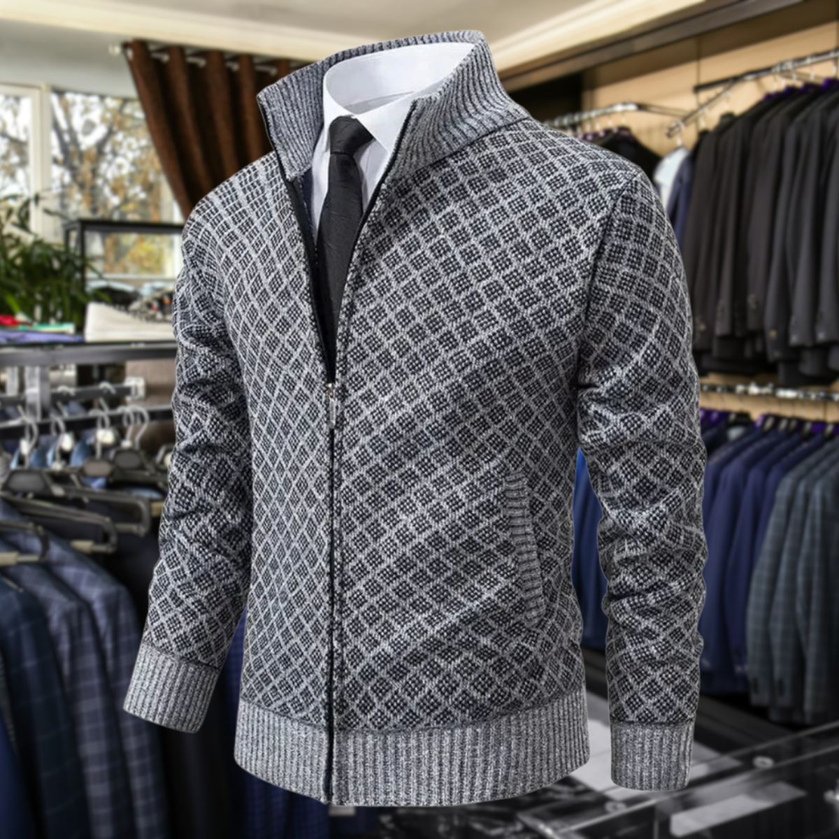 PHILIP | GILET HAUT DE GAMME POUR HOMME EN TISSU DOUX