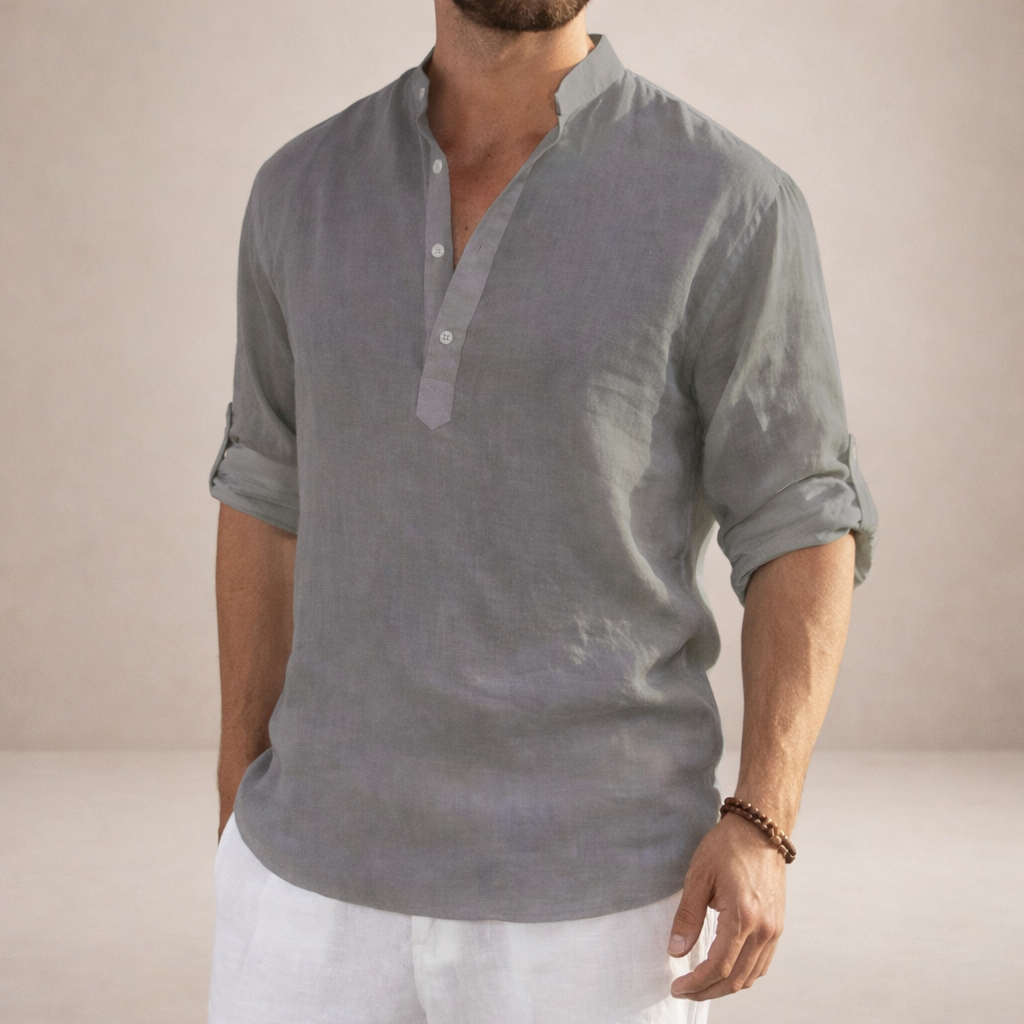PHILIP™ | Chemise à col montant