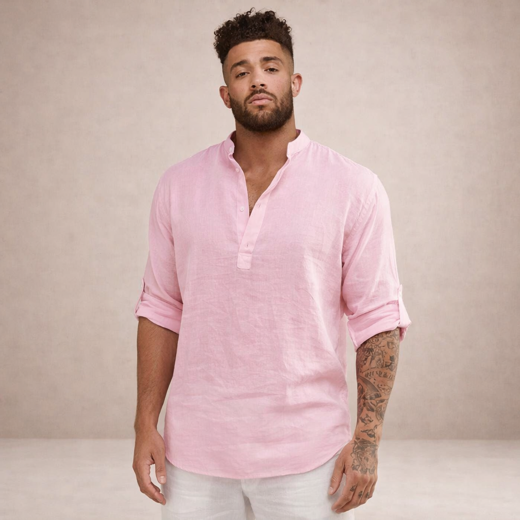 PHILIP™ | Chemise à col montant
