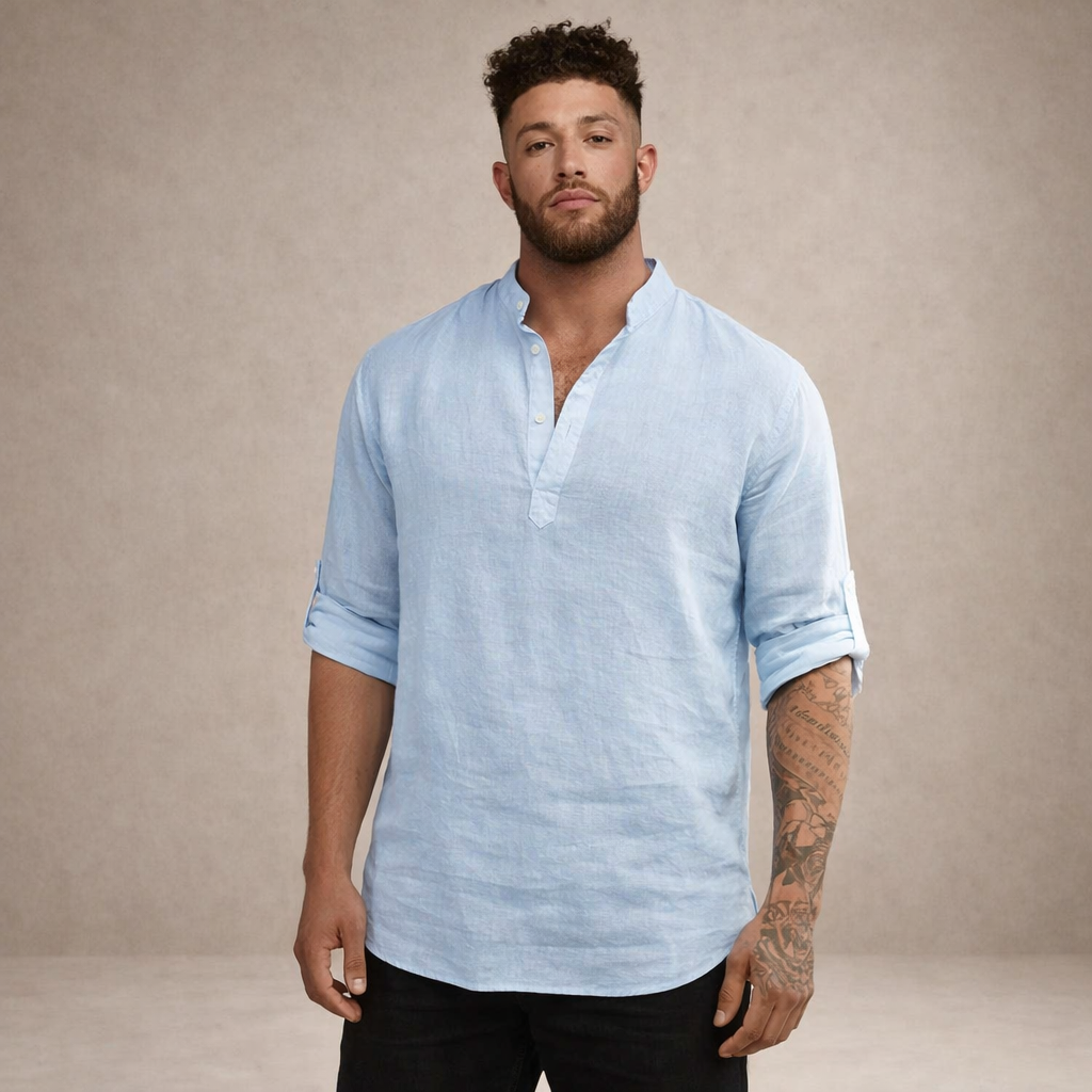 PHILIP™ | Chemise à col montant