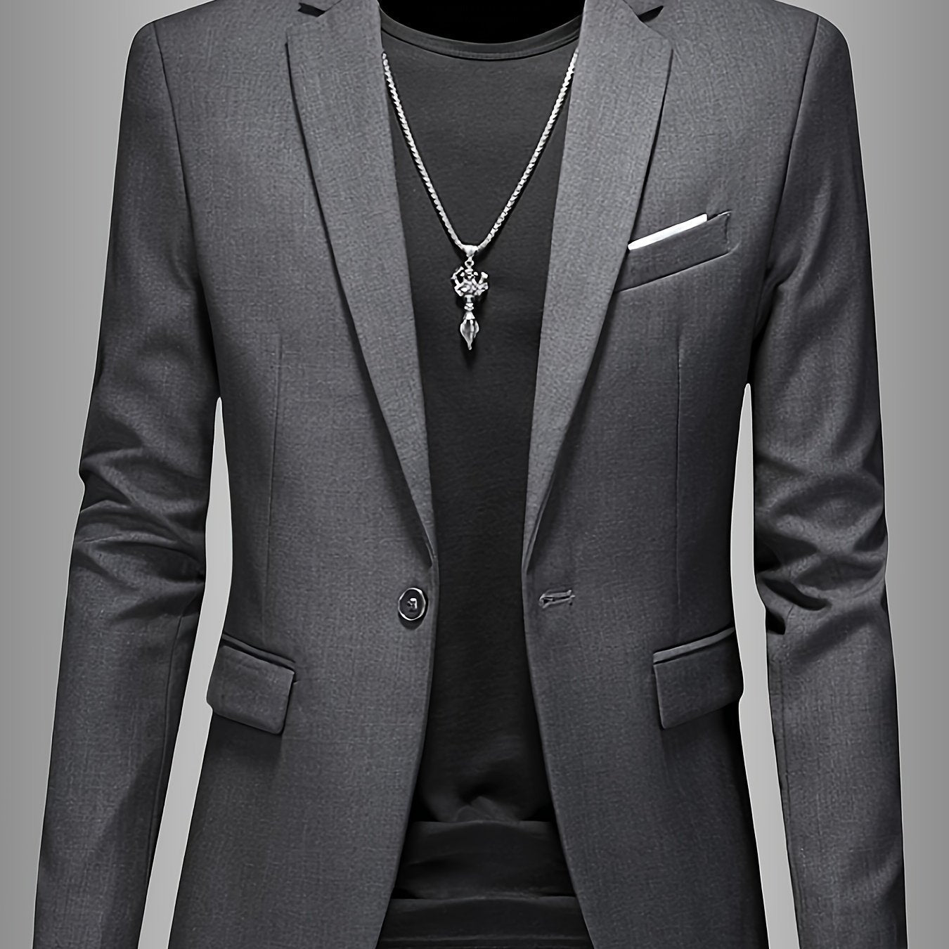 PHILIP™ | Blazer tissé coupe skinny pour homme