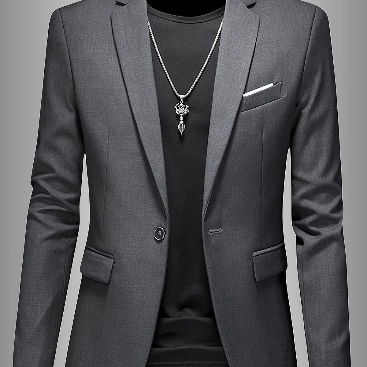 PHILIP™ | Blazer tissé coupe skinny pour homme