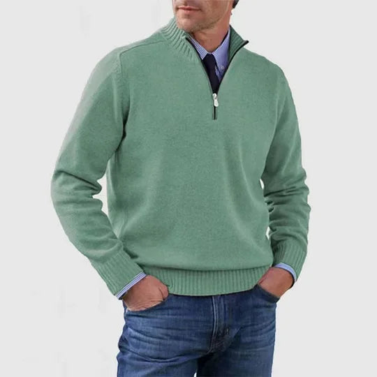 PHILIP | PULL DÉCONTRACTÉ À DEMI-FERMETURE ÉCLAIR