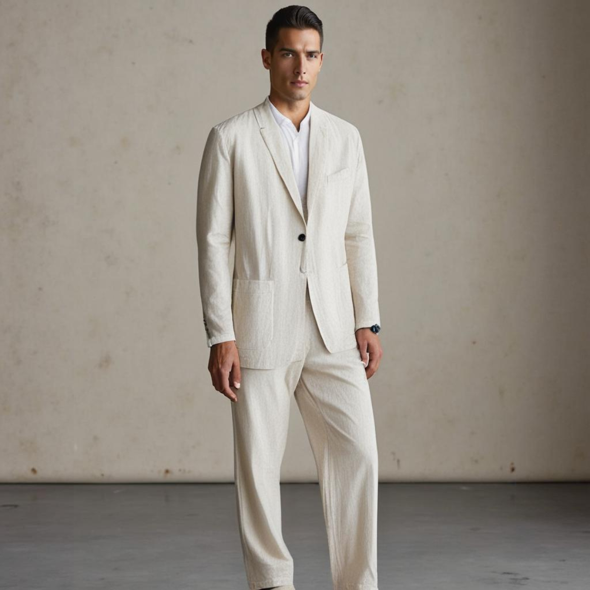 PHILIP™ | Costume en lin et coton pour homme