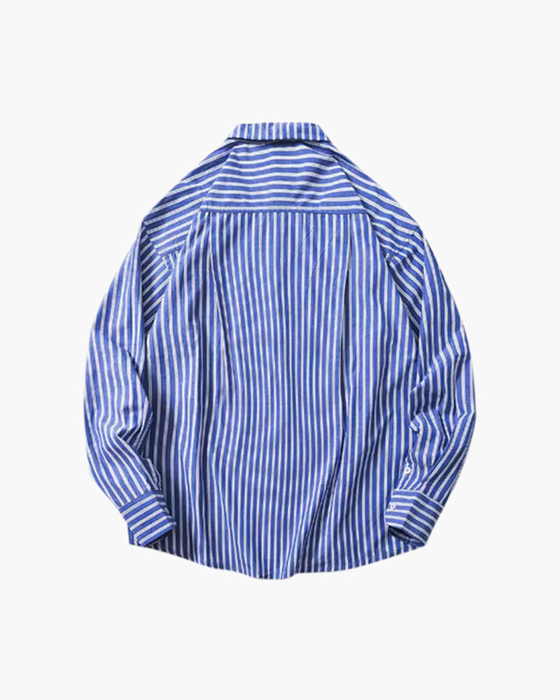 PHILIP | CHEMISE À RAYURES OVERSIZE