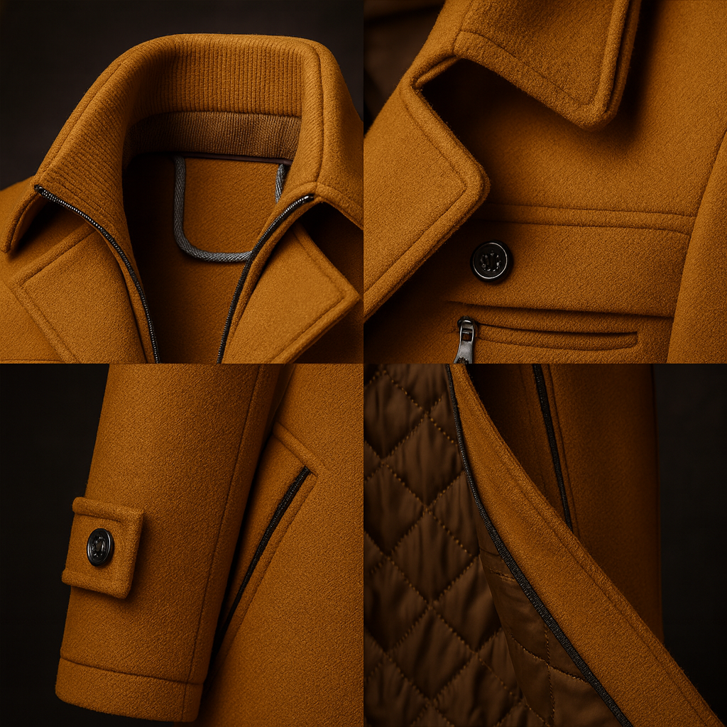 PHILIP | MANTEAU EN LAINE POUR HOMME