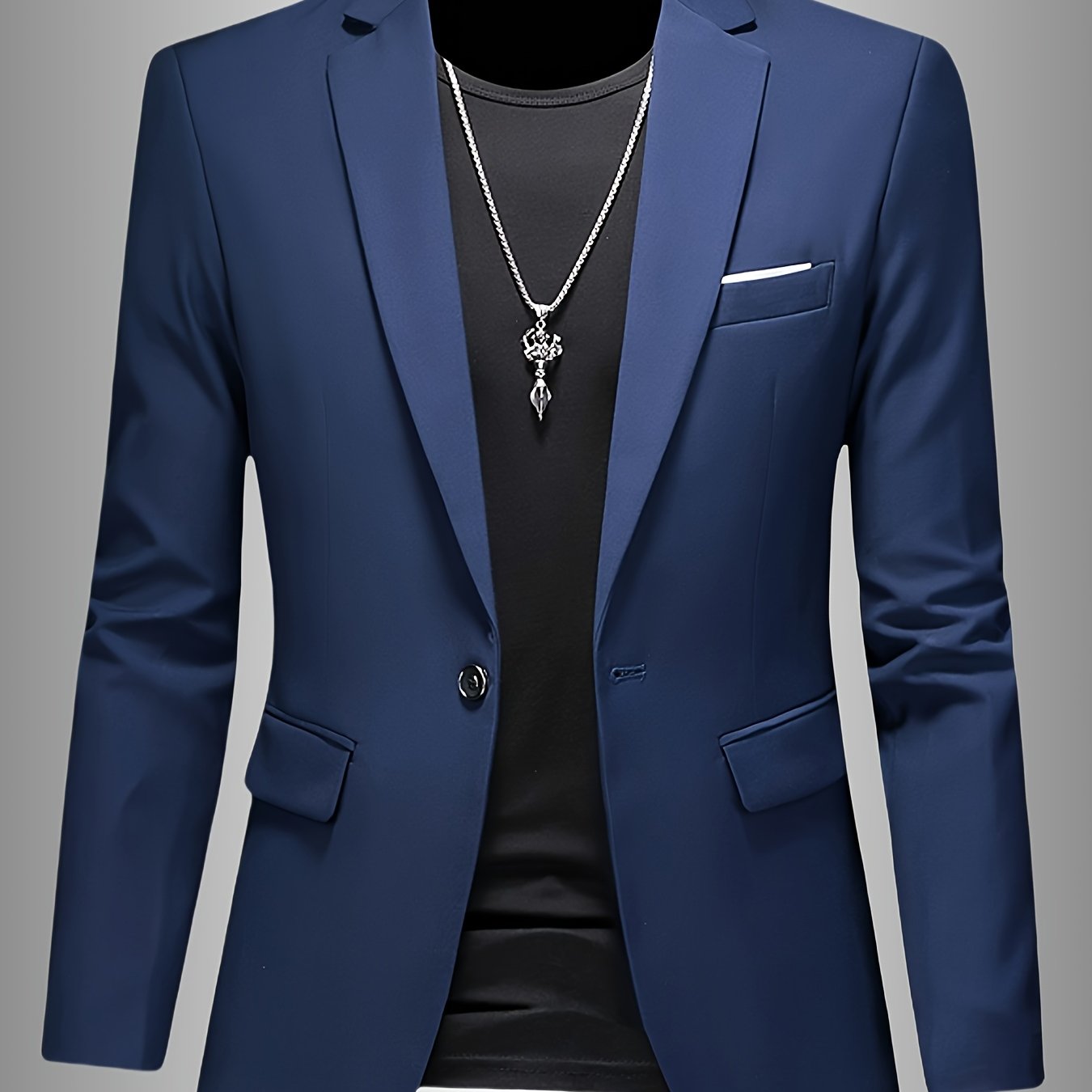 PHILIP™ | Blazer tissé coupe skinny pour homme