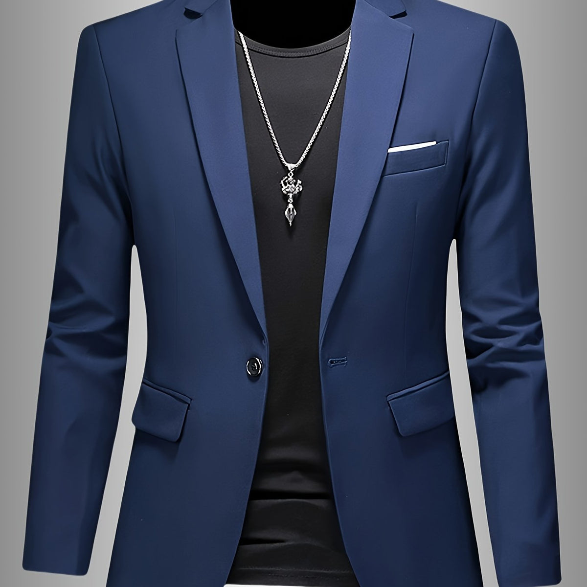 PHILIP™ | Blazer tissé coupe skinny pour homme