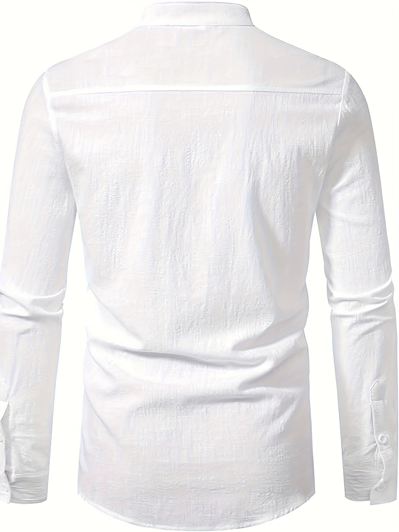 PHILIP™ | Chemise popover en coton et lin pour homme