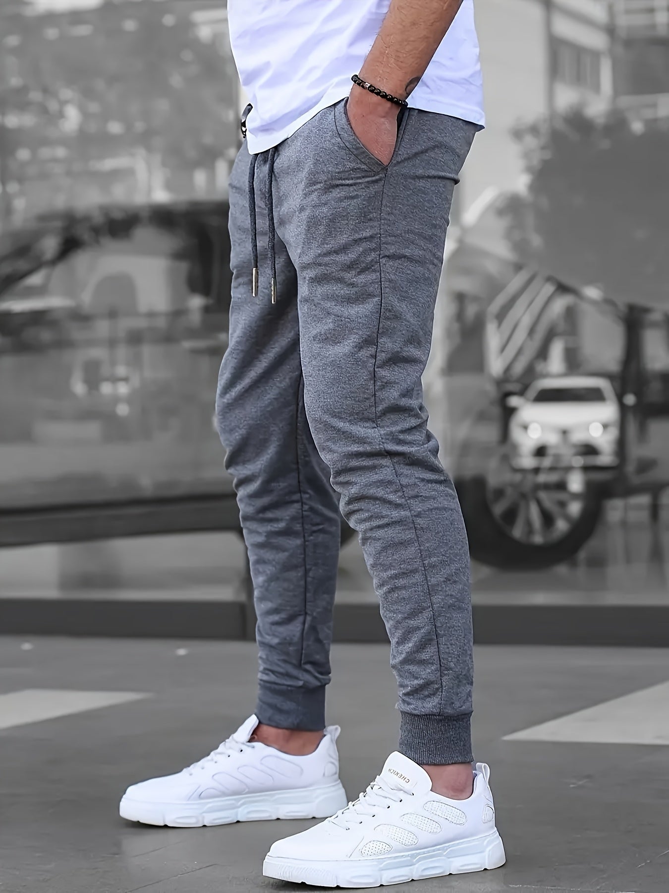 PHILIP™ | Pantalon de jogging en maille à multiples poches pour homme