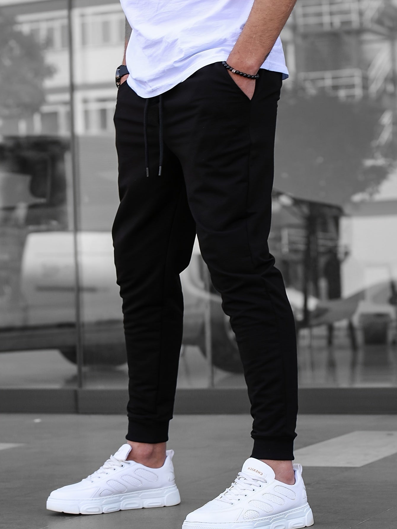 PHILIP™ | Pantalon de jogging en maille à multiples poches pour homme
