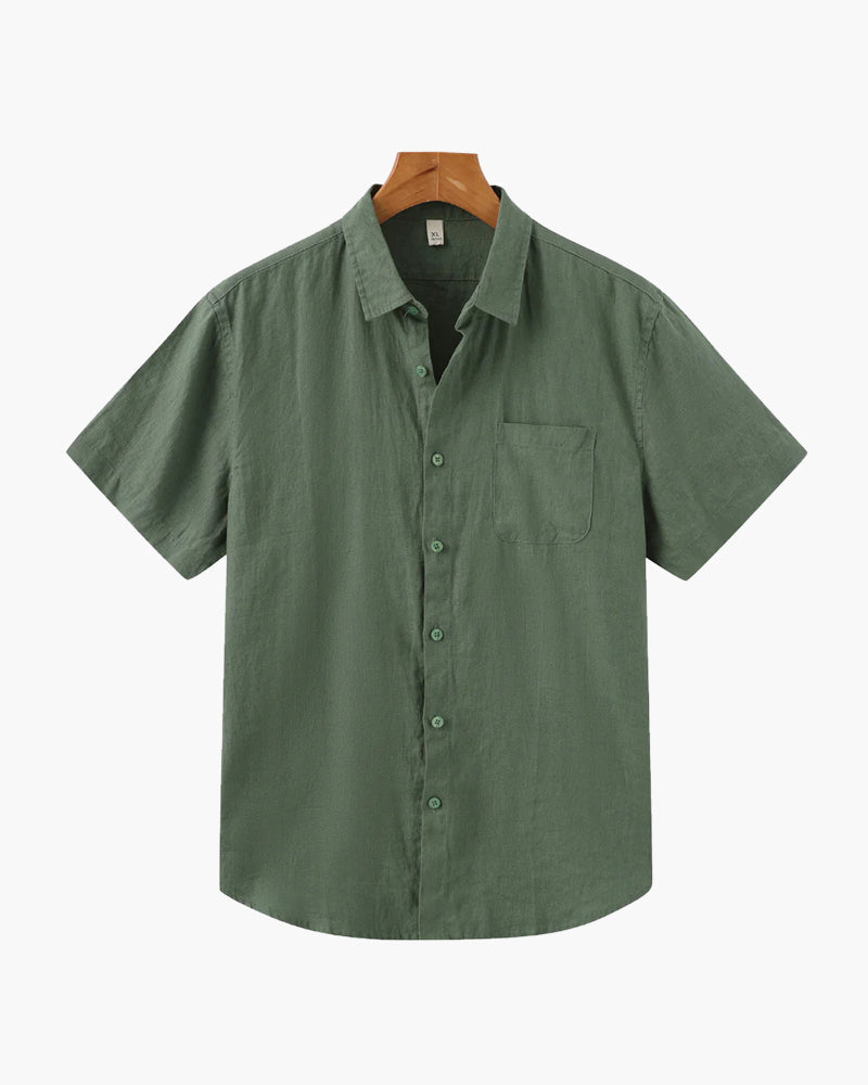 PHILIP | CHEMISE EN LIN (MANCHES COURTES)