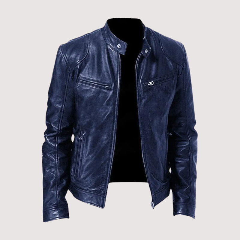 PHILIP | VESTE EN CUIR ÉLÉGANTE