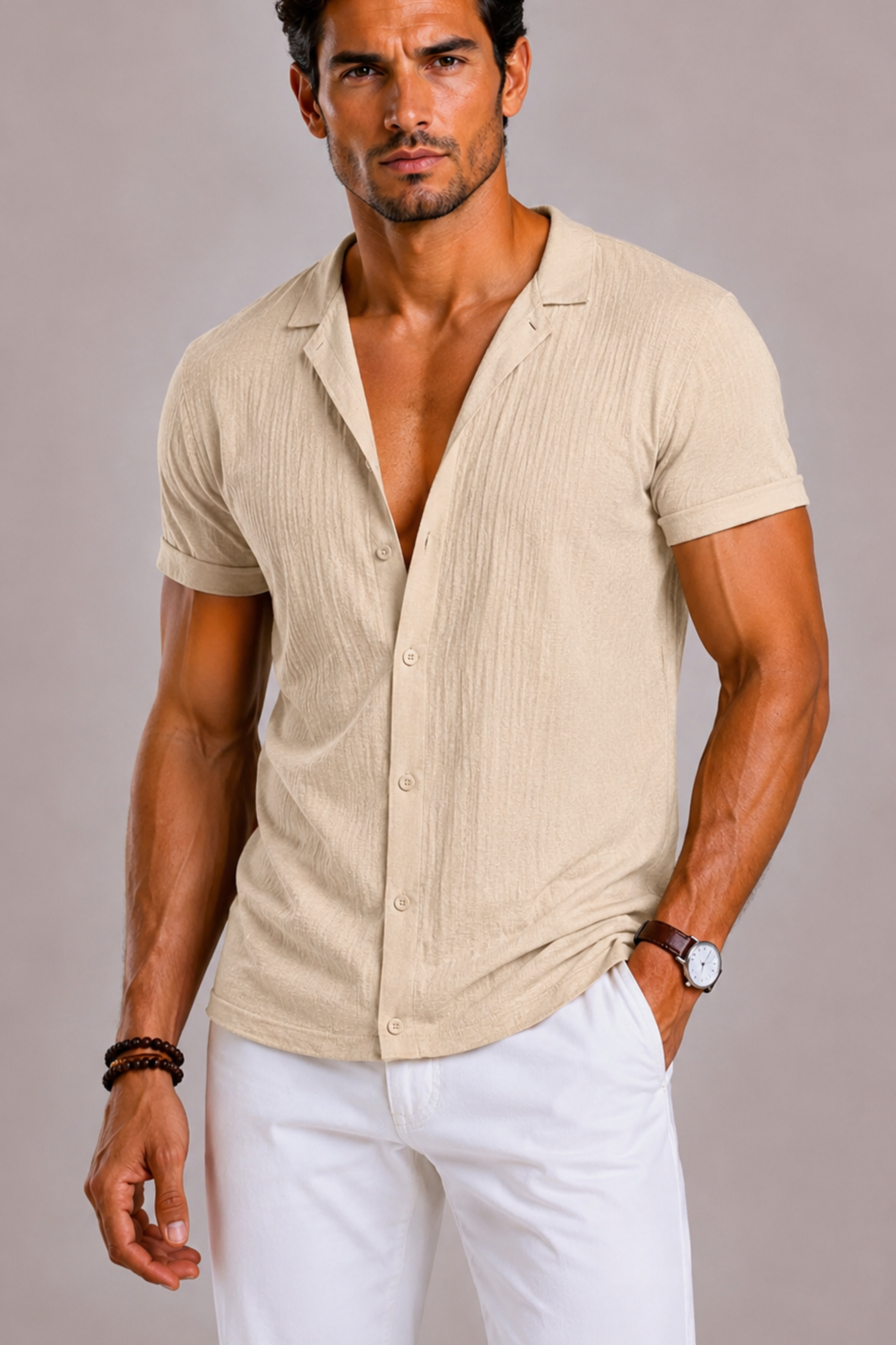 PHILIP™ | T-shirt côtelé