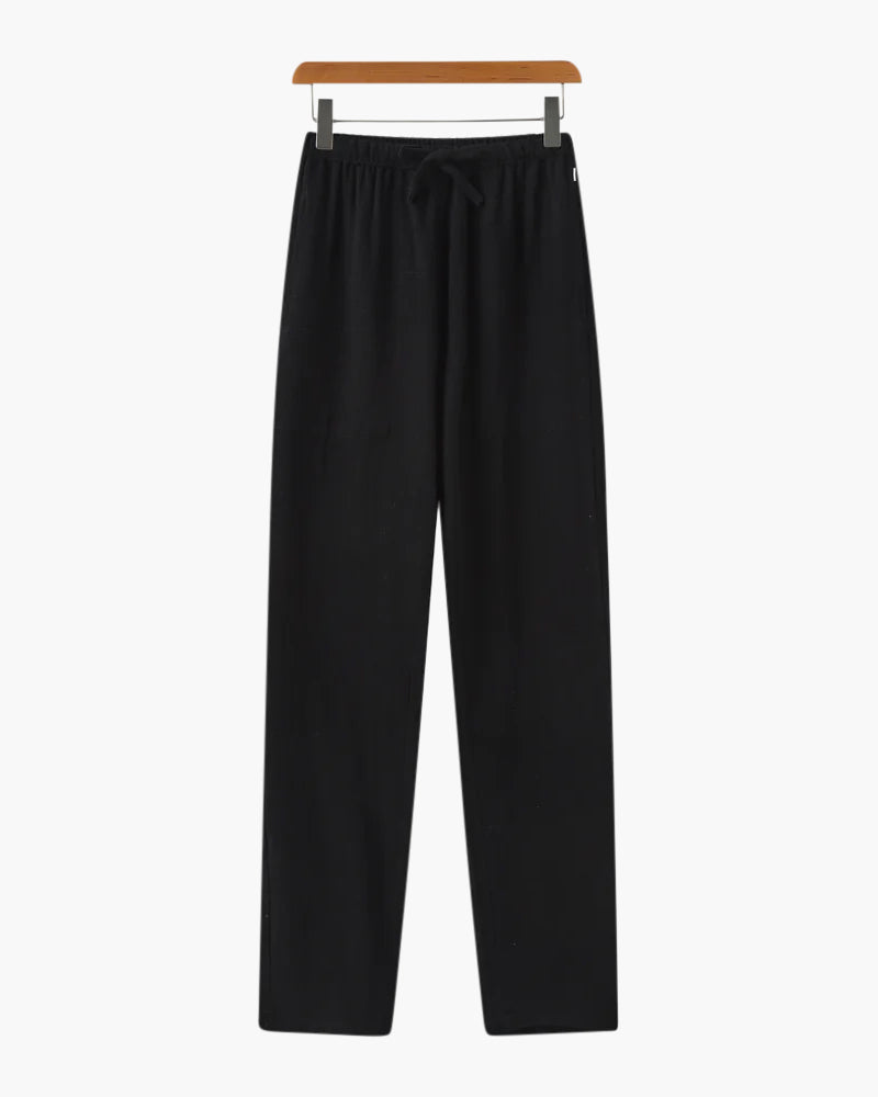 PHILIP | Pantalon en lin coupe ajustée
