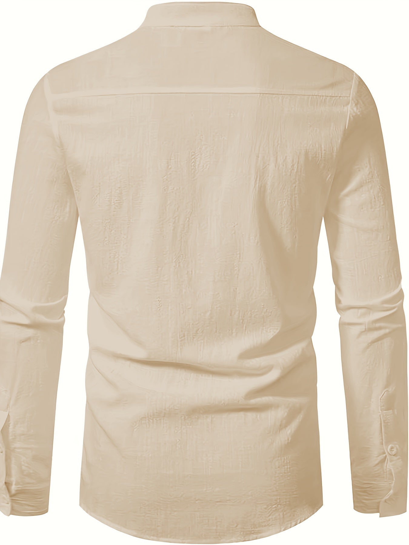 PHILIP™ | Chemise popover en coton et lin pour homme