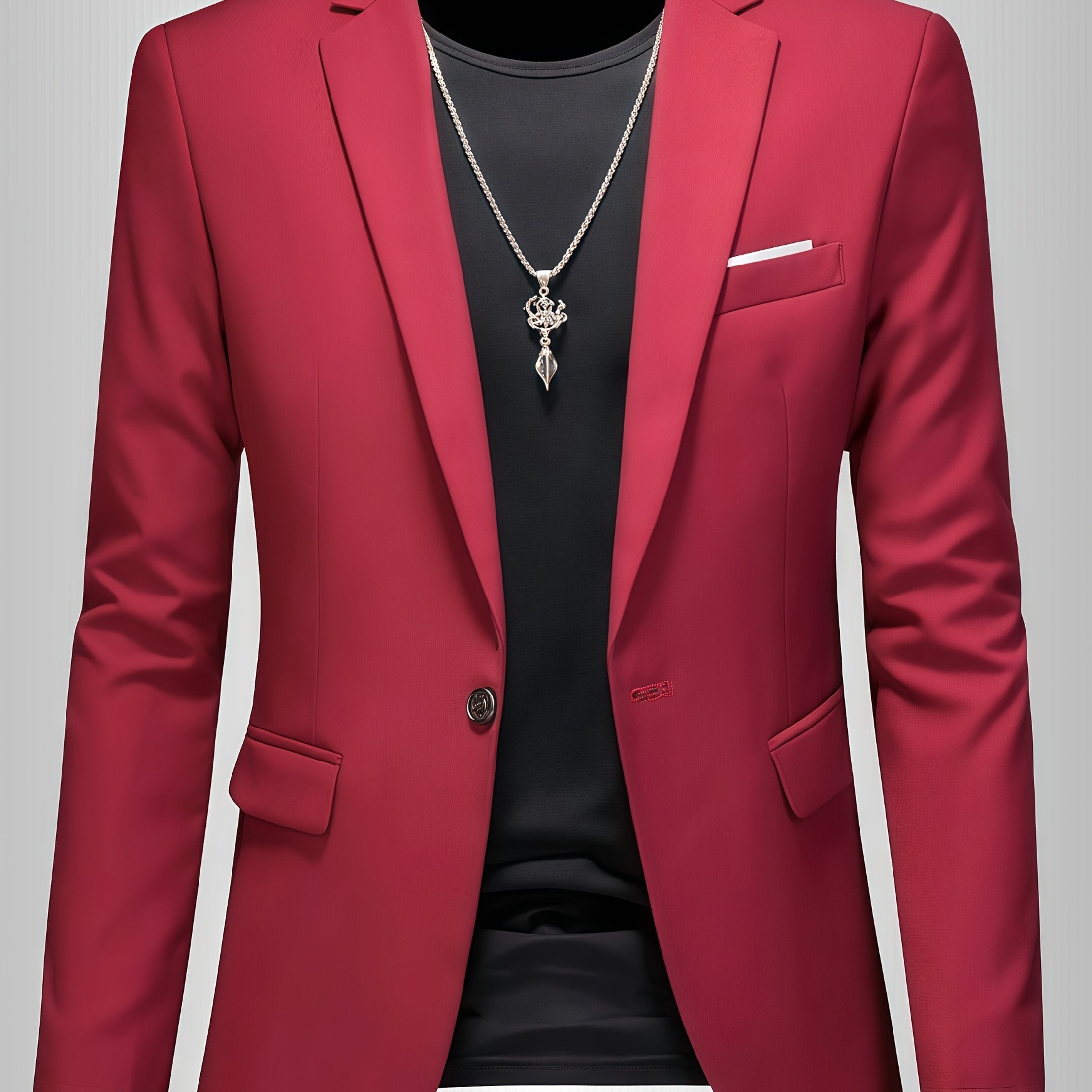 PHILIP™ | Blazer tissé coupe skinny pour homme