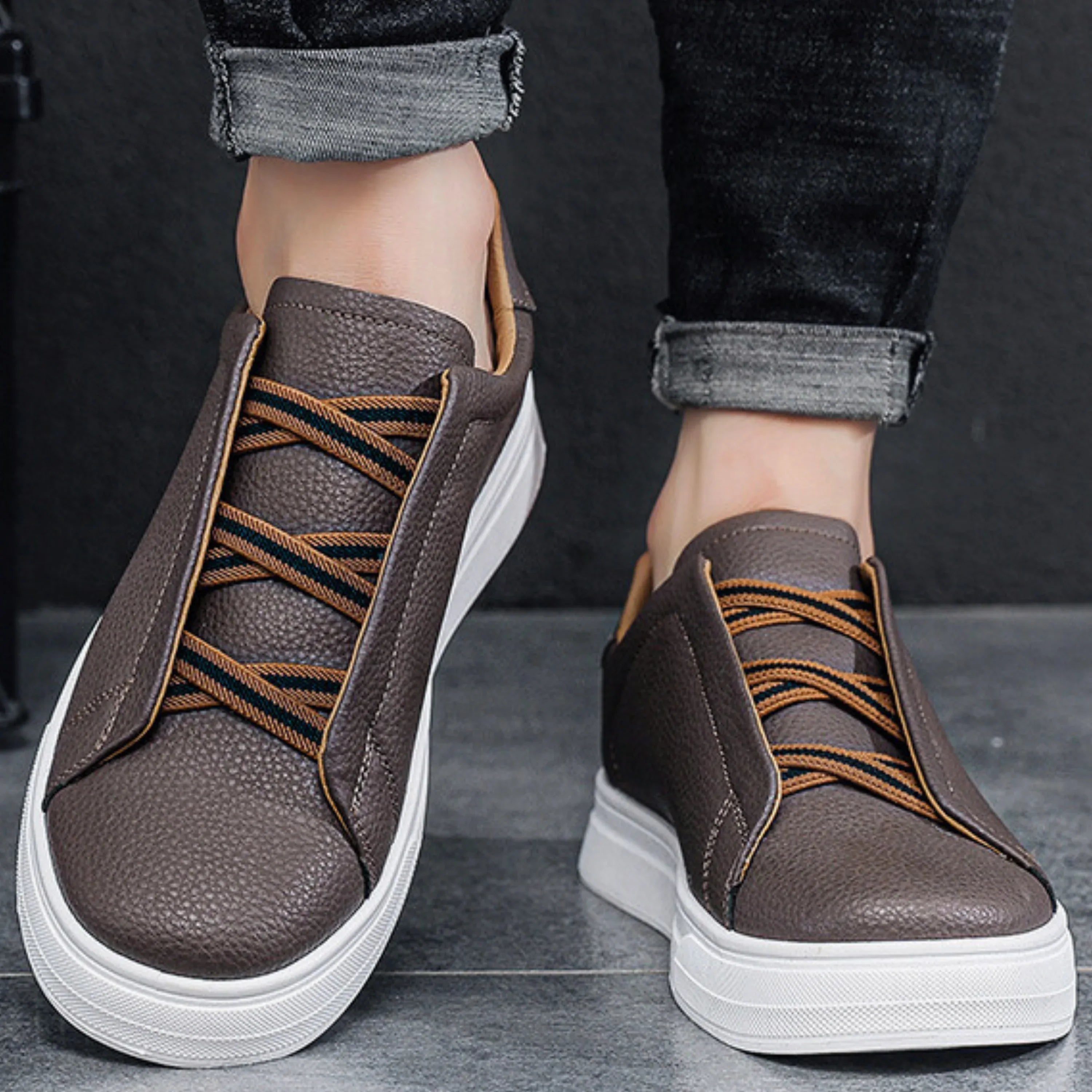 PHILIP | BASKETS SANS LACETS POUR HOMMES