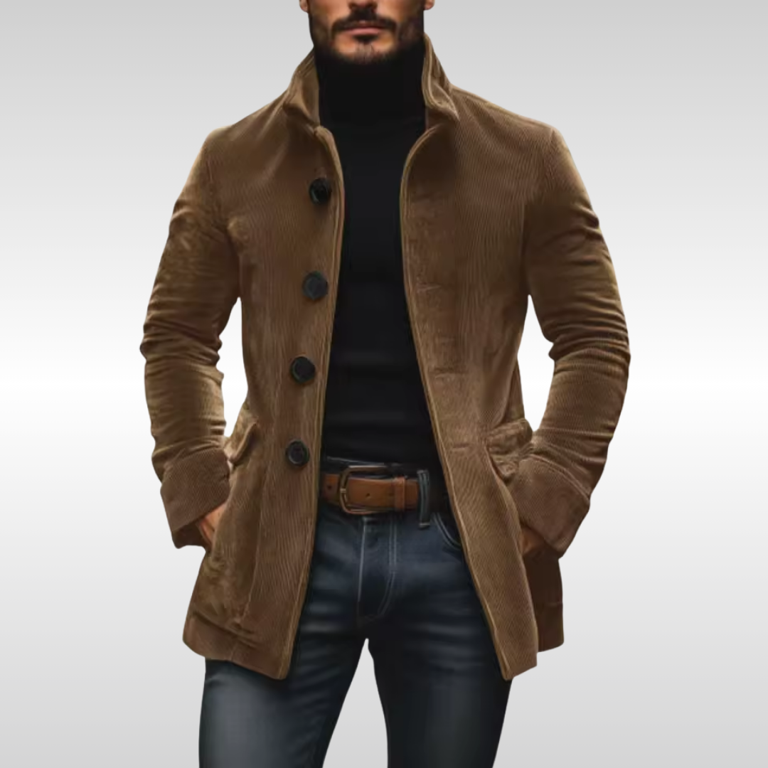 PHILIP | VESTE ÉLÉGANTE EN VELOURS COURRU