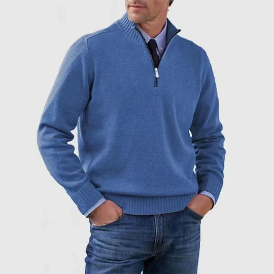 PHILIP | PULL DÉCONTRACTÉ À DEMI-FERMETURE ÉCLAIR