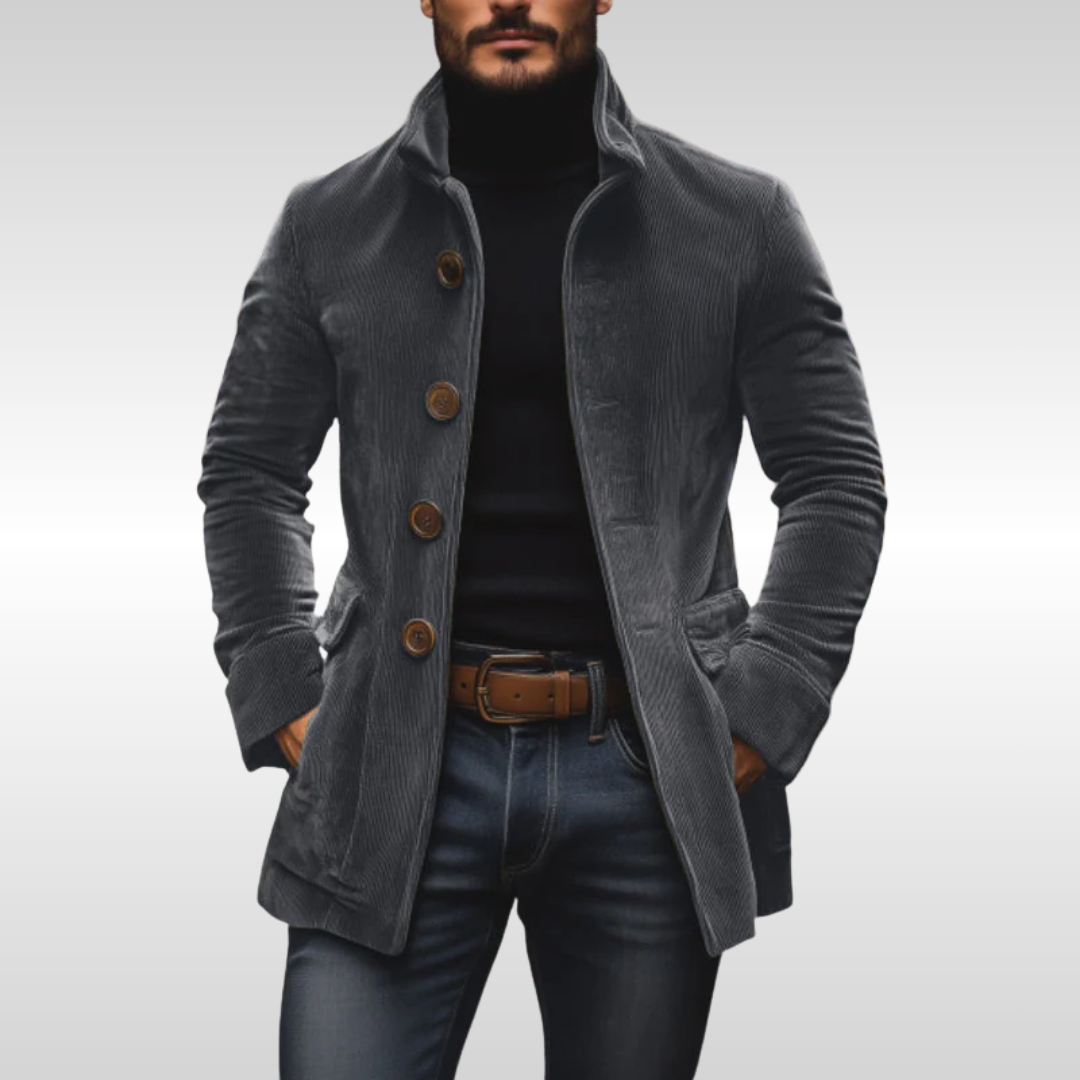 PHILIP | VESTE ÉLÉGANTE EN VELOURS COURRU