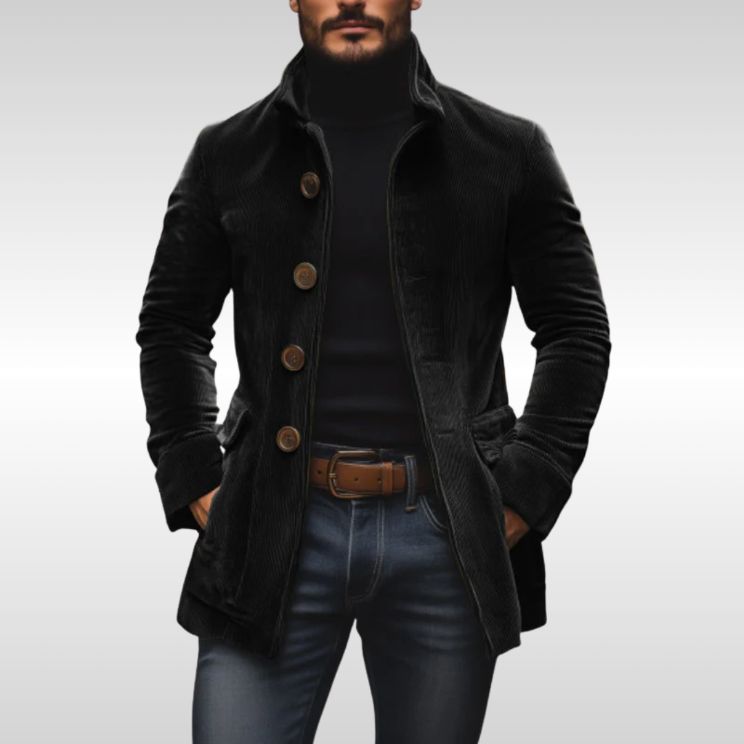 PHILIP | VESTE ÉLÉGANTE EN VELOURS COURRU