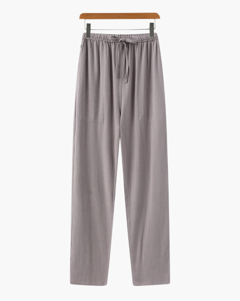 PHILIP | Pantalon en lin coupe ajustée