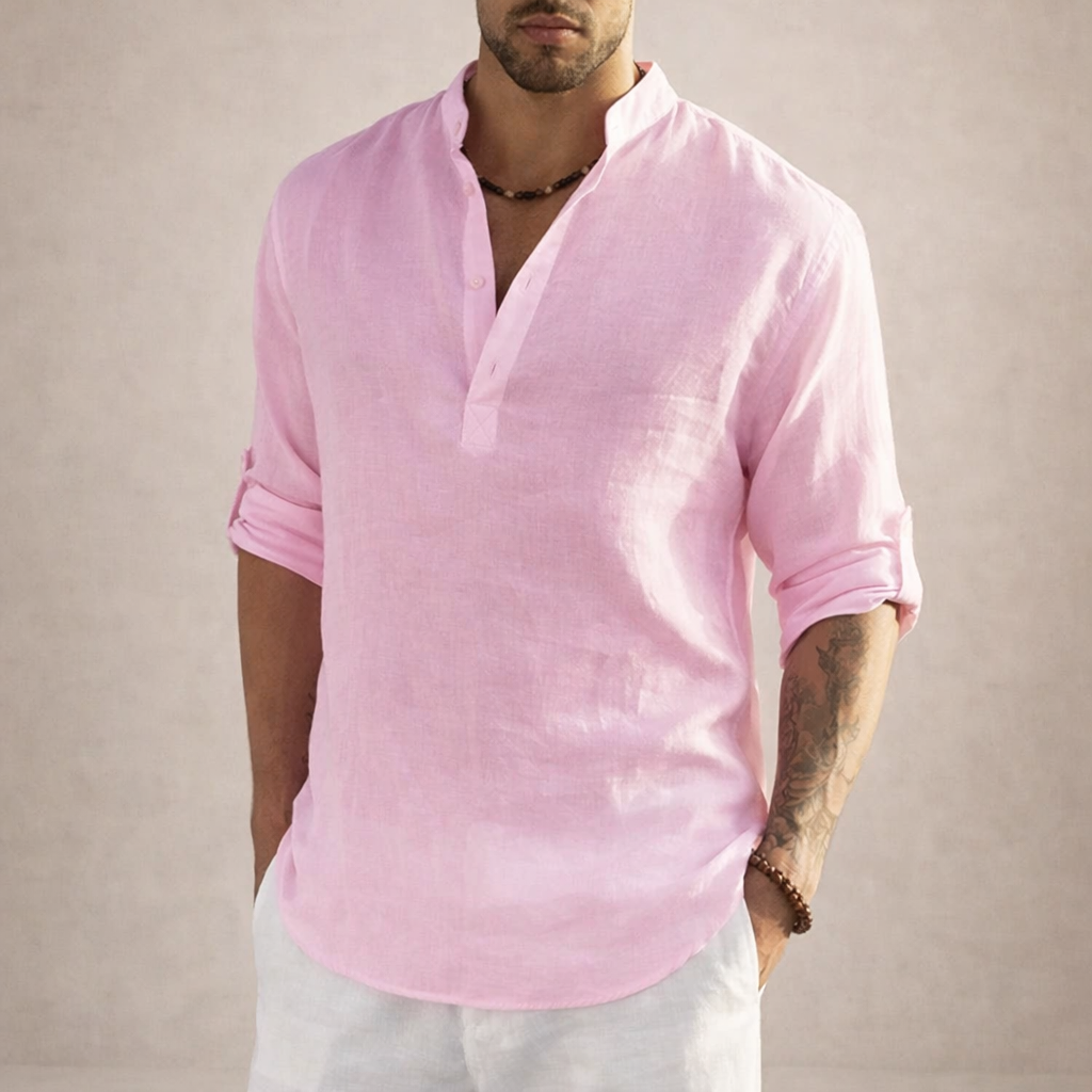 PHILIP™ | Chemise à col montant