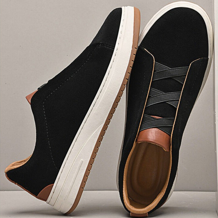 PHILIP | CHAUSSURES SANS LACETS EN DAIM POUR HOMMES