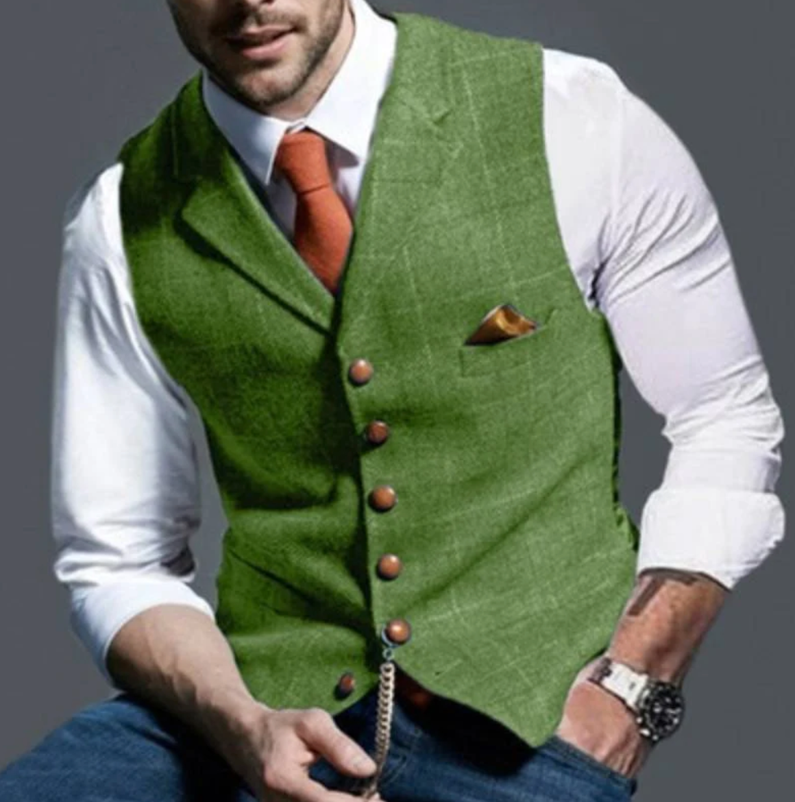 PHILIP A | GILET ÉLÉGANT POUR HOMME