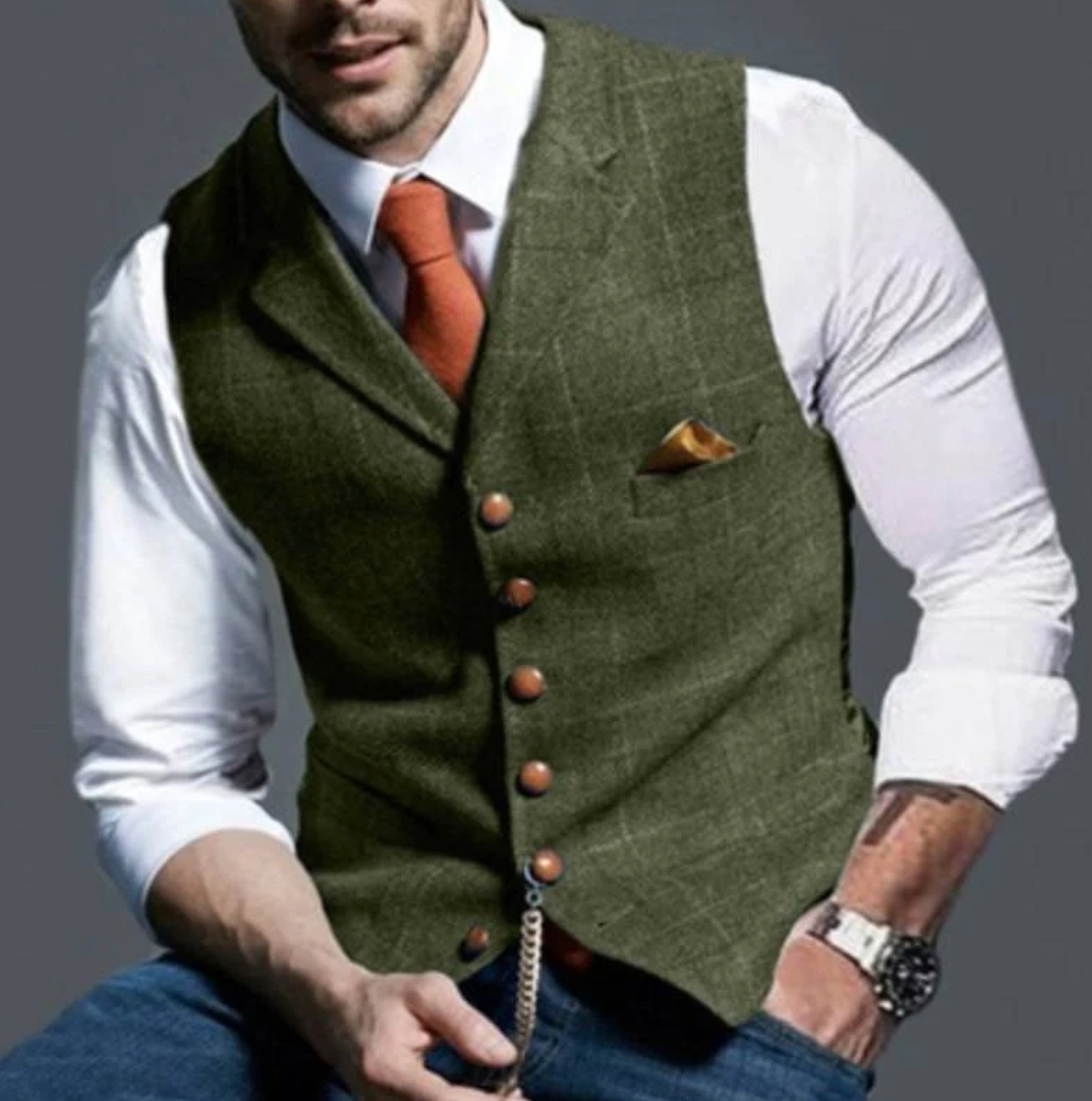 PHILIP A | GILET ÉLÉGANT POUR HOMME