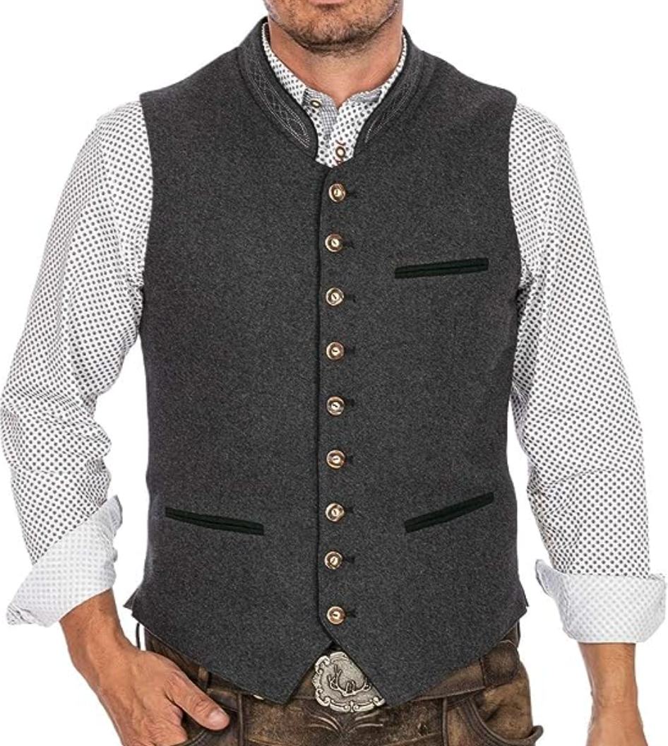 PHILIP™ | Gilet traditionnel slim pour homme