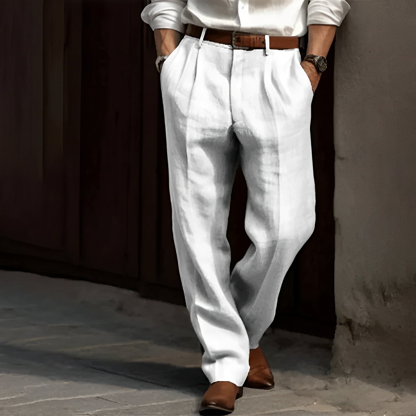 PHILIP™ | Pantalon rétro à jambes larges