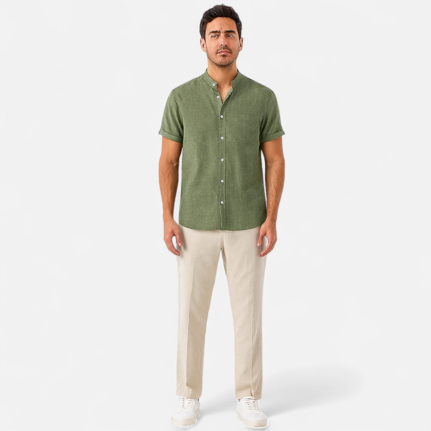 PHILIP™ | Chemise mandarine