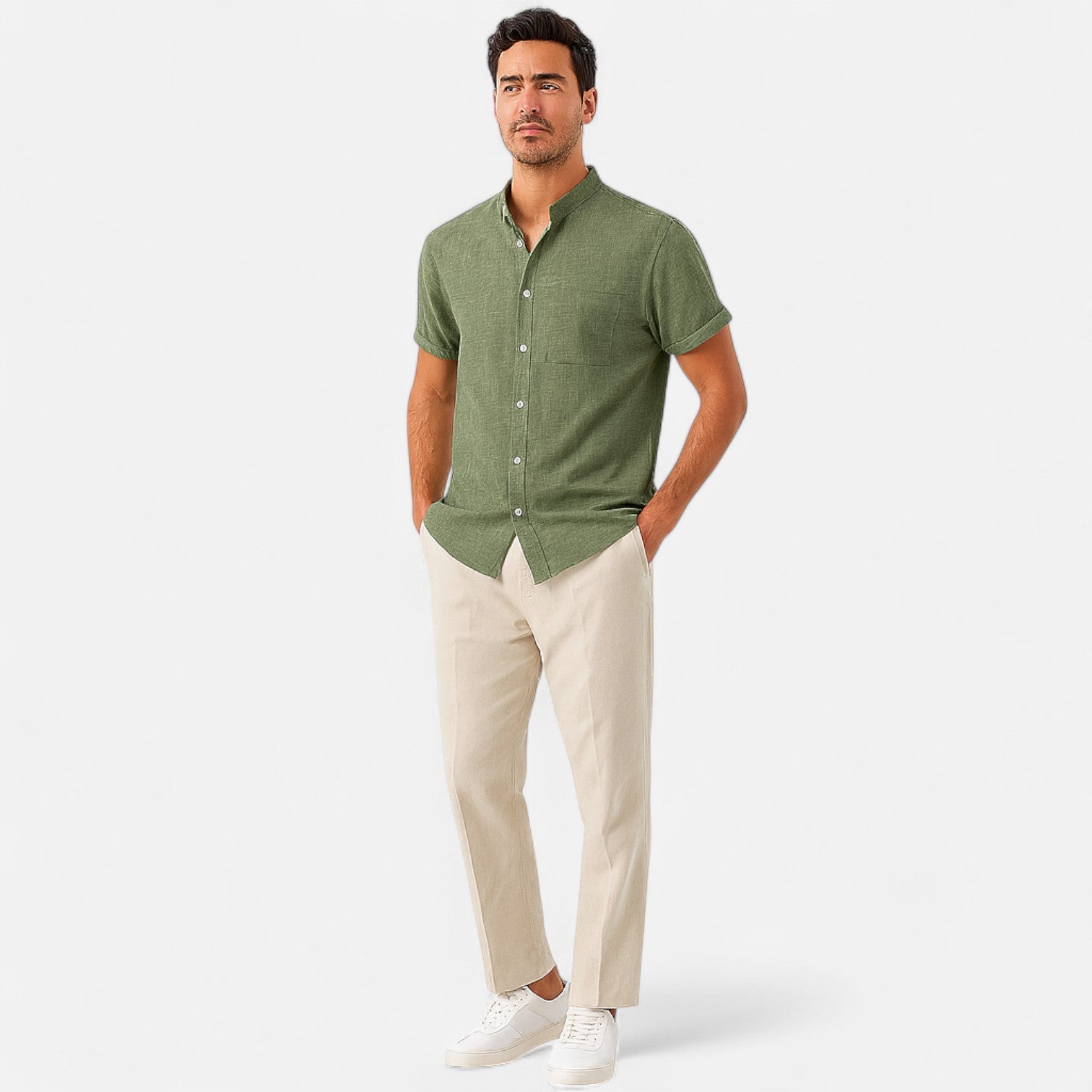 PHILIP™ | Chemise mandarine