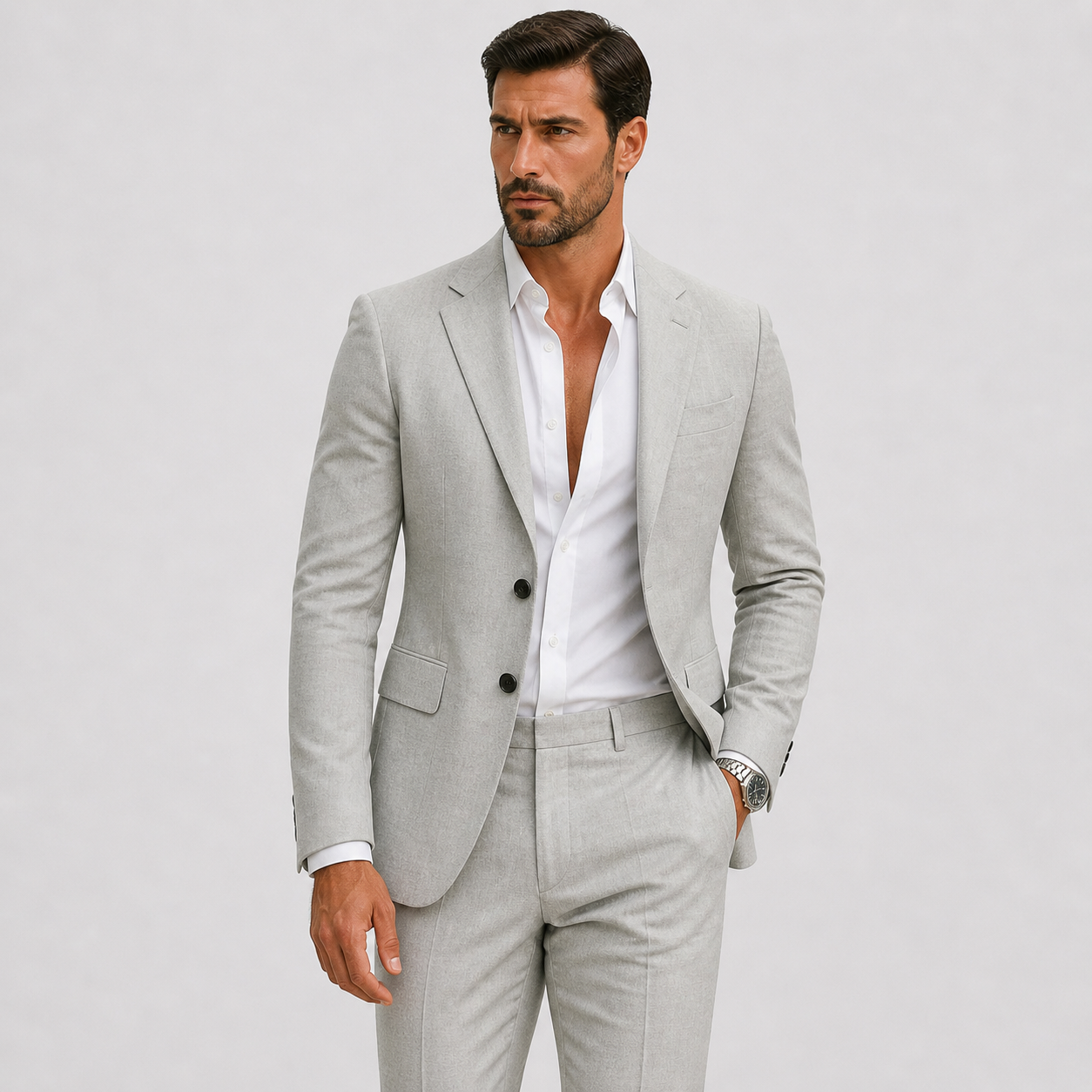 PHILIP™ | Costume sur mesure pour homme, pour les journées chaudes