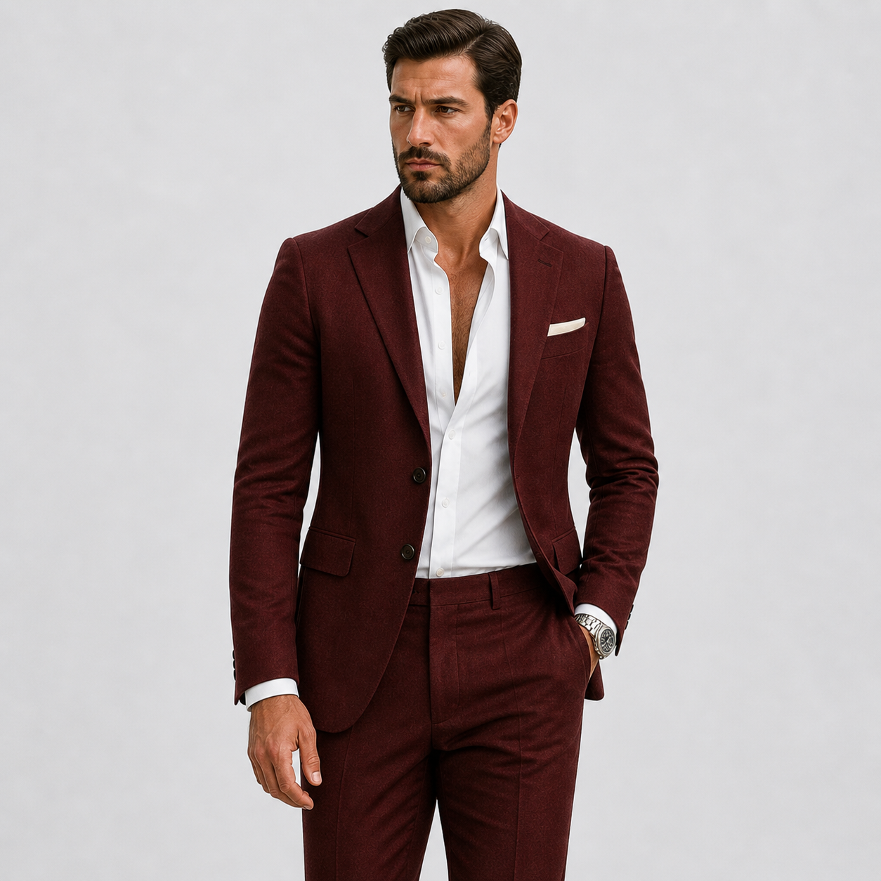 PHILIP™ | Costume sur mesure pour homme, pour les journées chaudes