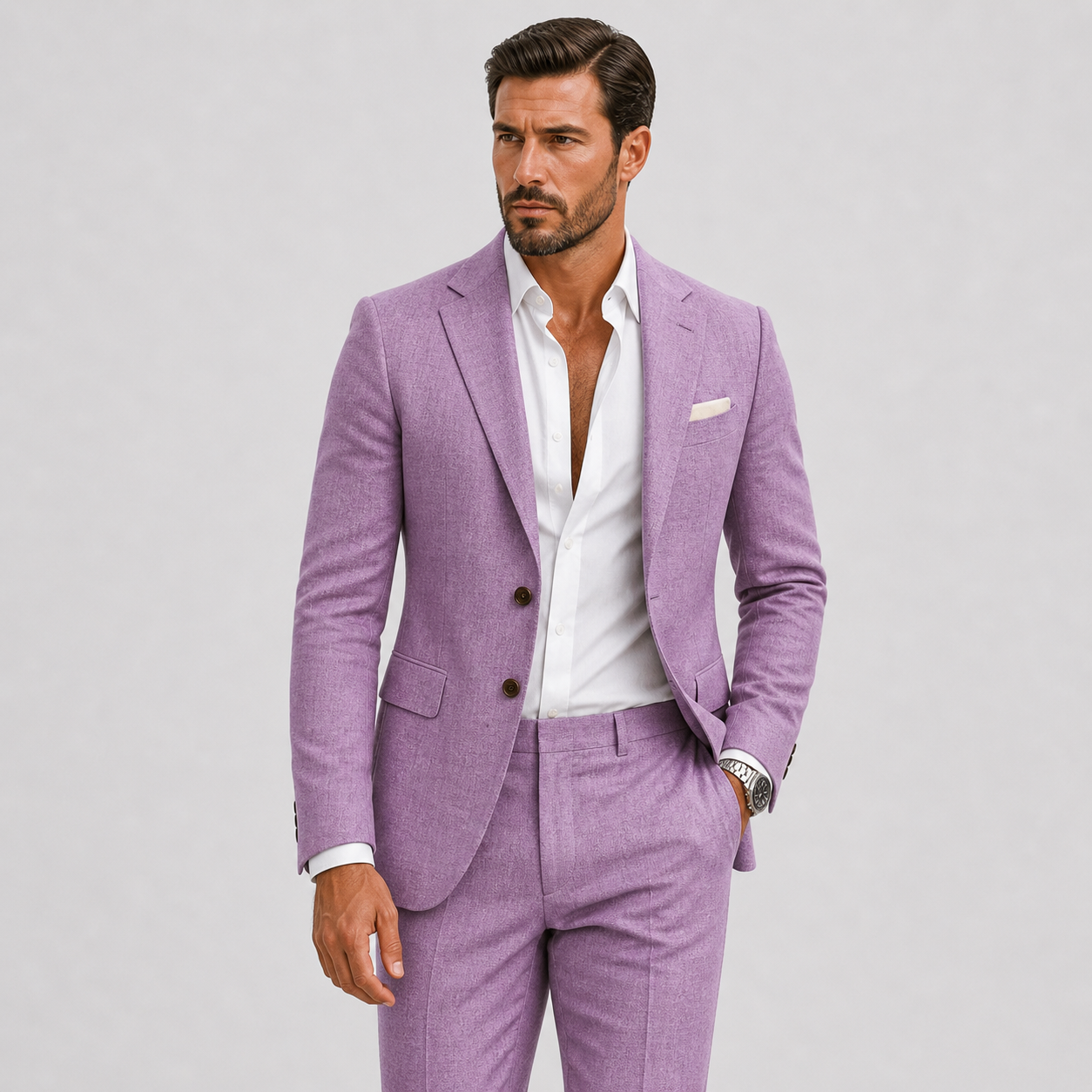 PHILIP™ | Costume sur mesure pour homme, pour les journées chaudes