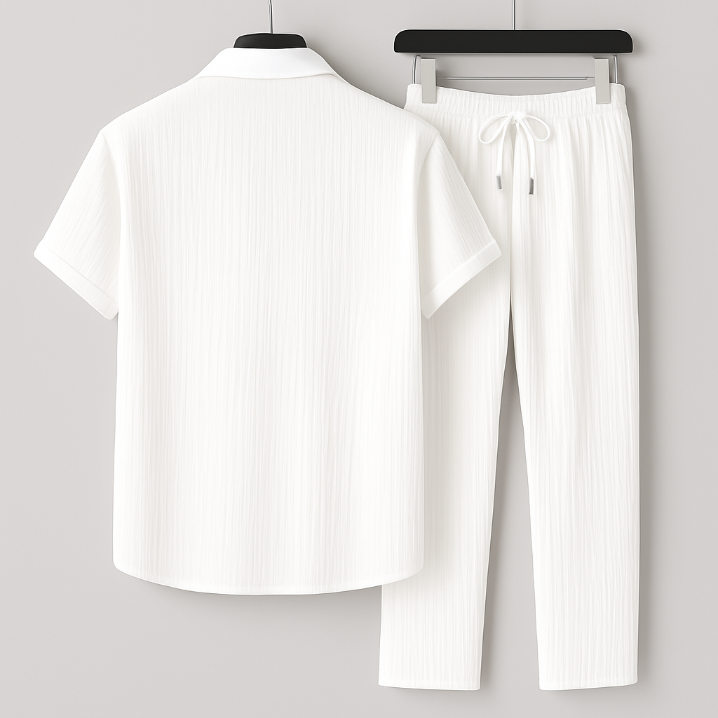 PHILIP™ | Ensemble en lin côtelé