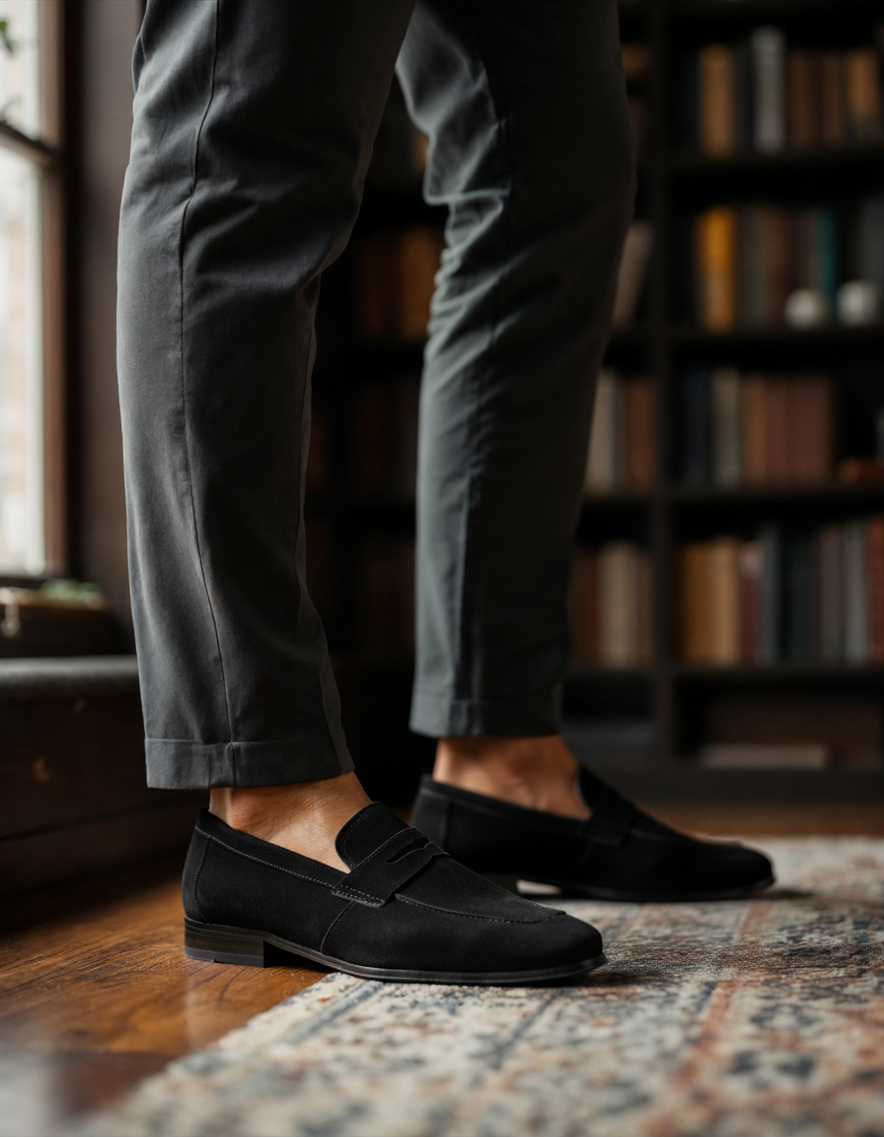 PHILIP | MOCASSINS EN DAIM POUR HOMMES