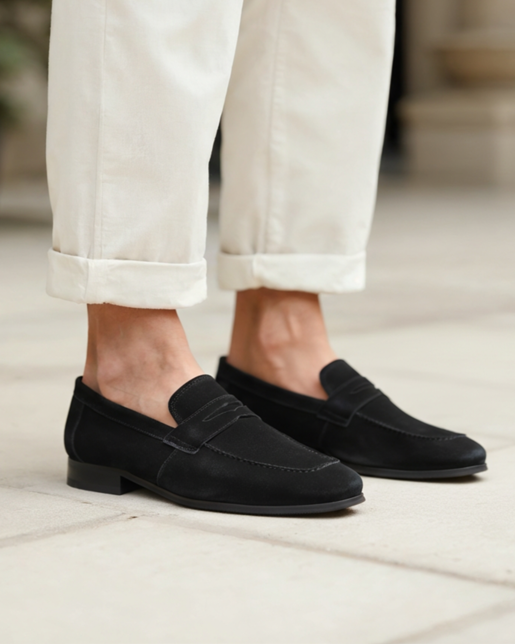 PHILIP | MOCASSINS EN DAIM POUR HOMMES
