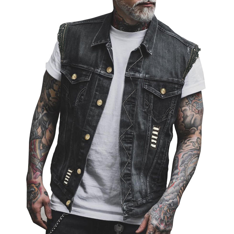 PHILIP™ | Gilet en jean
