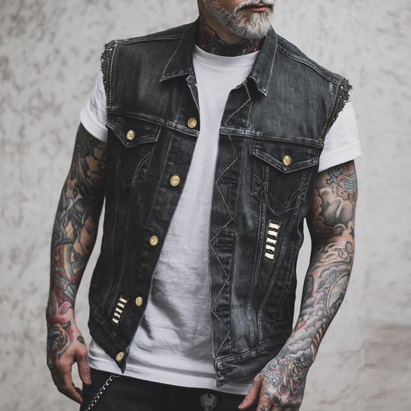 PHILIP™ | Gilet en jean