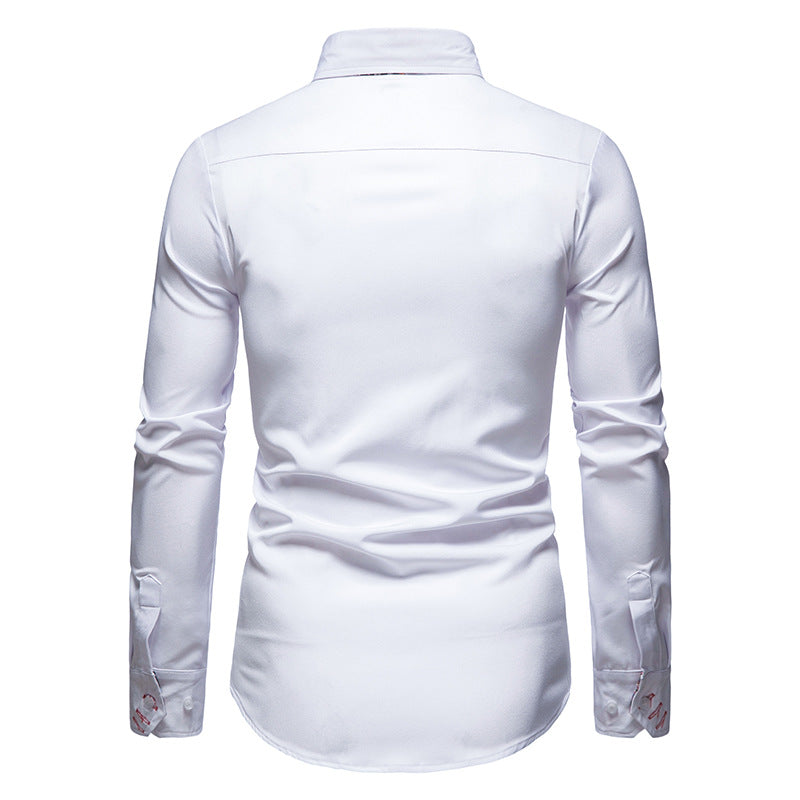PHILIP™ | Chemise à bordures Paisley